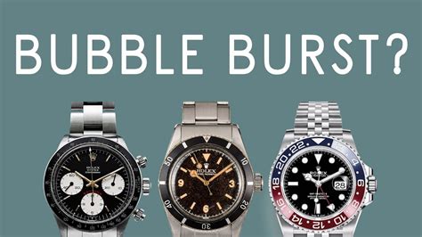 will rolex bubble burst 2022|Rolex resale news.